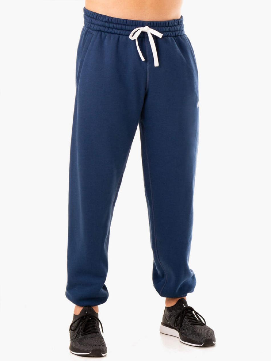 Blue Men's Ryderwear Recharge Relaxed Track Pants | 167DF39880