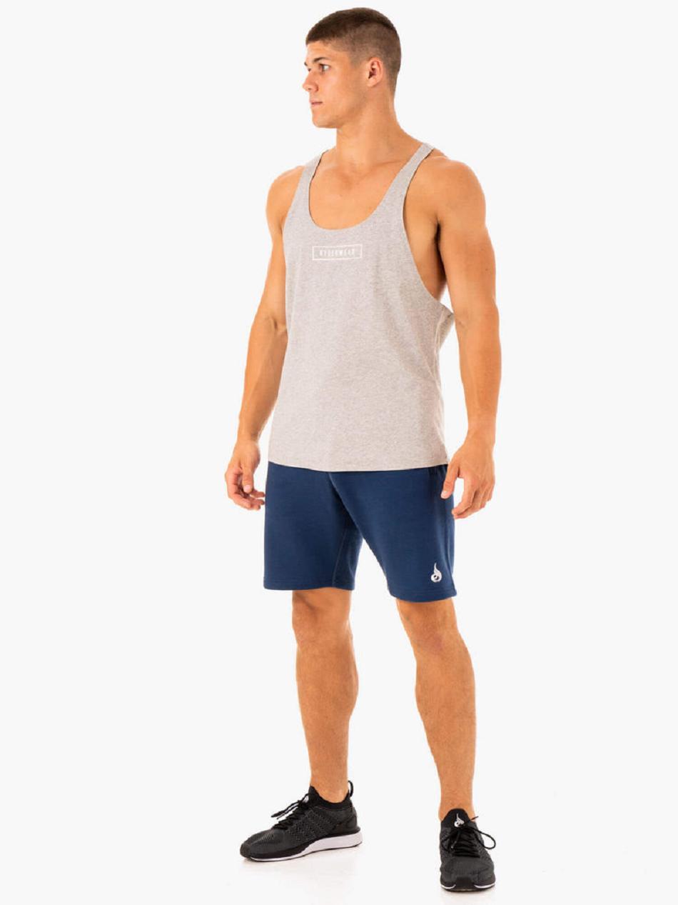 Blue Men's Ryderwear Recharge Track Shorts | HY9481653