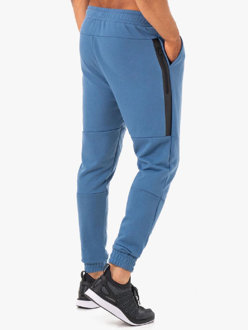 Blue Men's Ryderwear Restore Fleece Track Pants | ES9588475