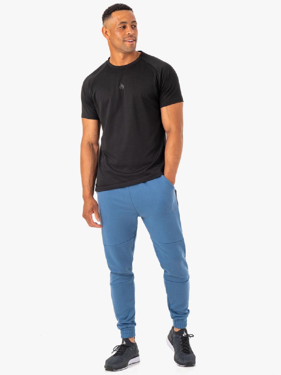 Blue Men's Ryderwear Restore Fleece Track Pants | ES9588475