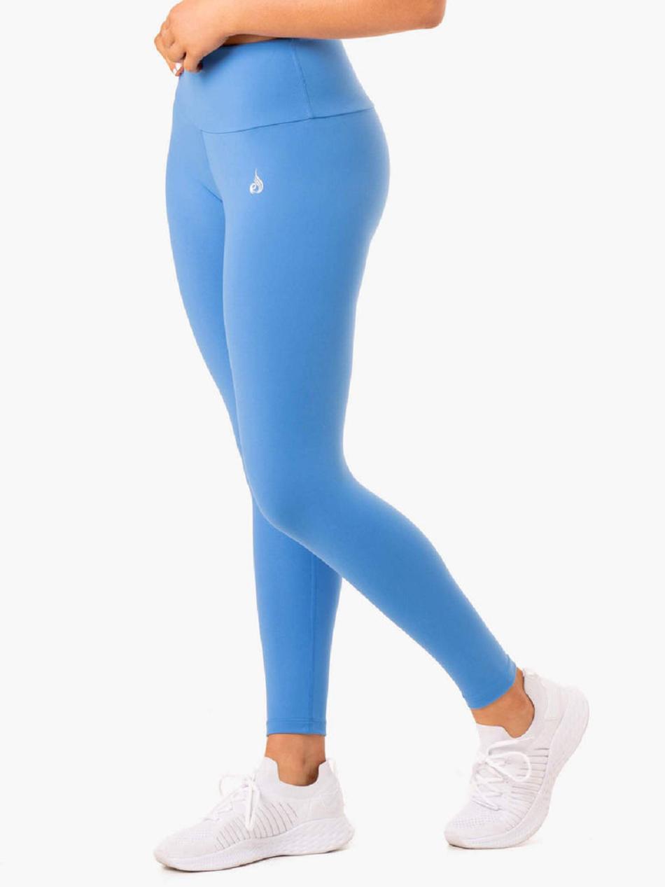 Blue Women's Ryderwear Staples Leggings Scrunch Bum | 45SB60749