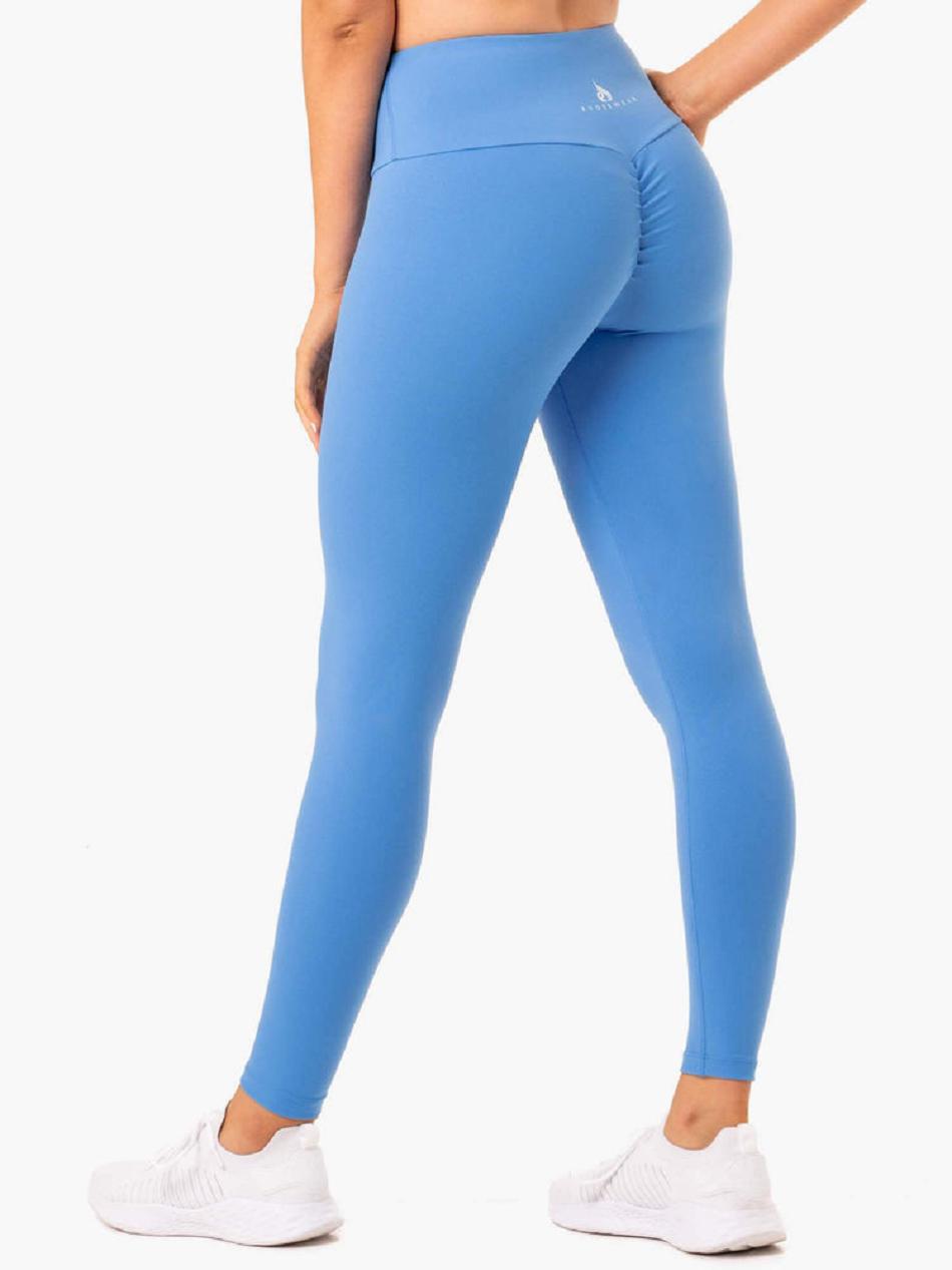 Blue Women\'s Ryderwear Staples Leggings Scrunch Bum | 45SB60749