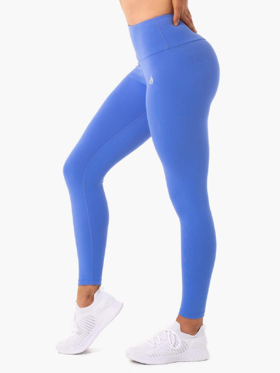 Blue Women's Ryderwear Staples Leggings Scrunch Bum | REH67107