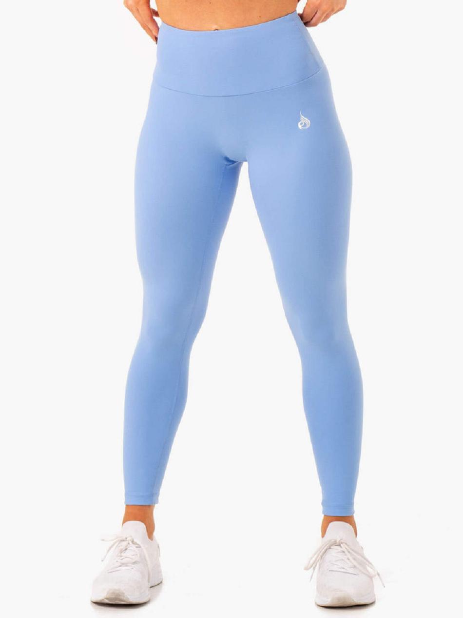 Blue Women\'s Ryderwear Vital High Waisted Scrunch Leggings | 40RT74440