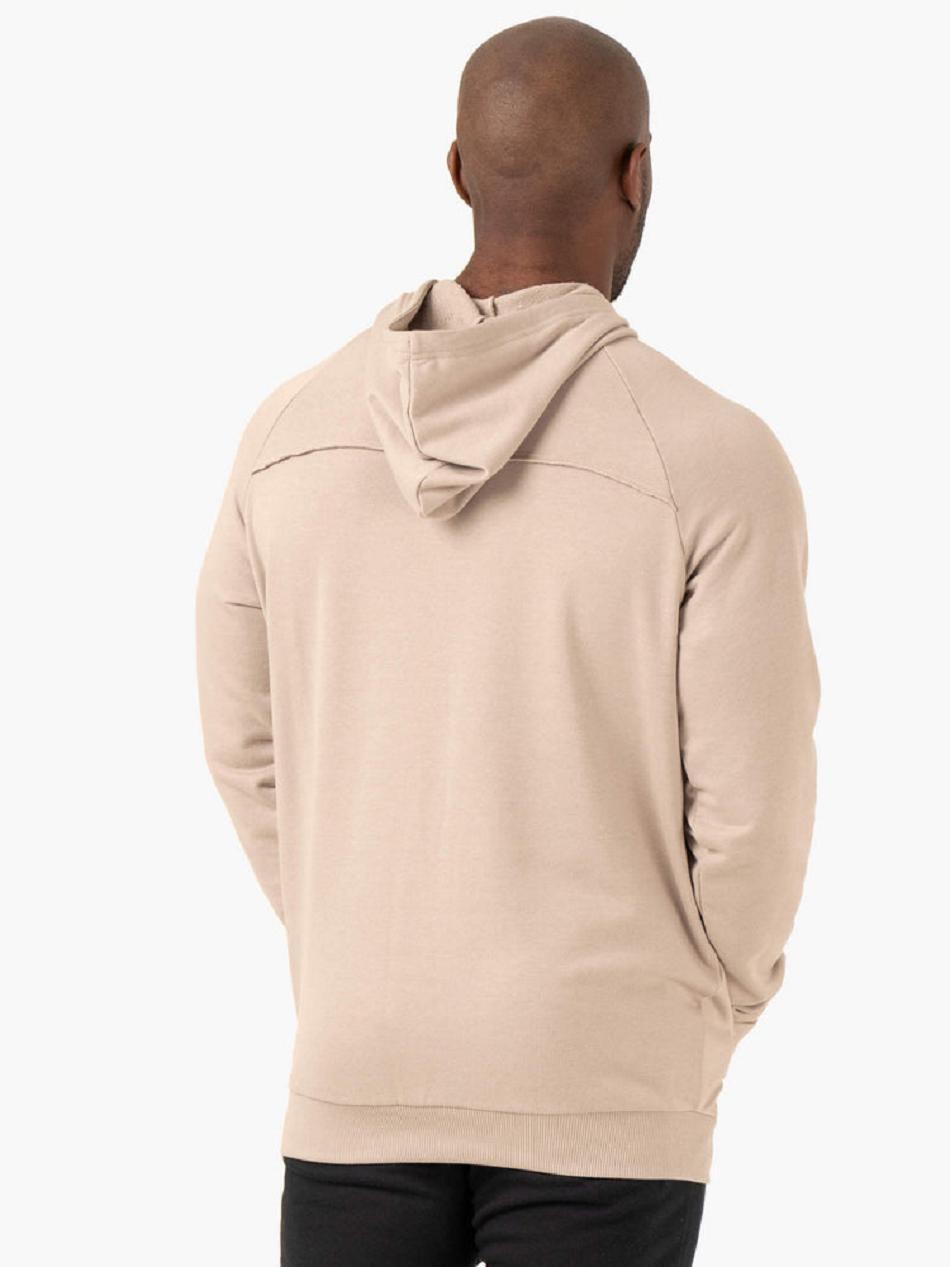 Brown Men's Ryderwear Pursuit Zip Up Hoodie Top | 89EW16380