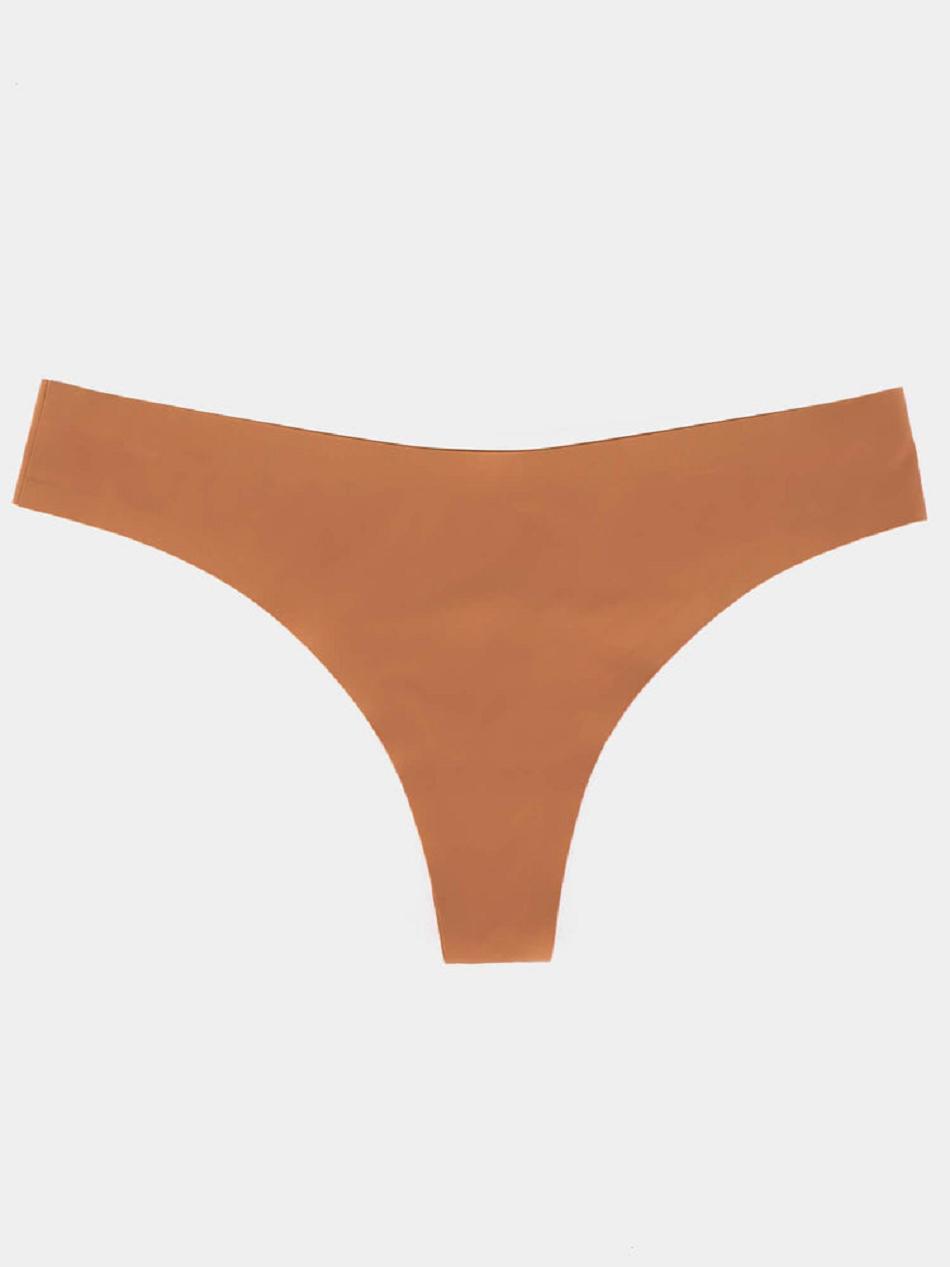 Brown Women's Ryderwear Seamless Underwear Twin Pack Accessories | DF7845702