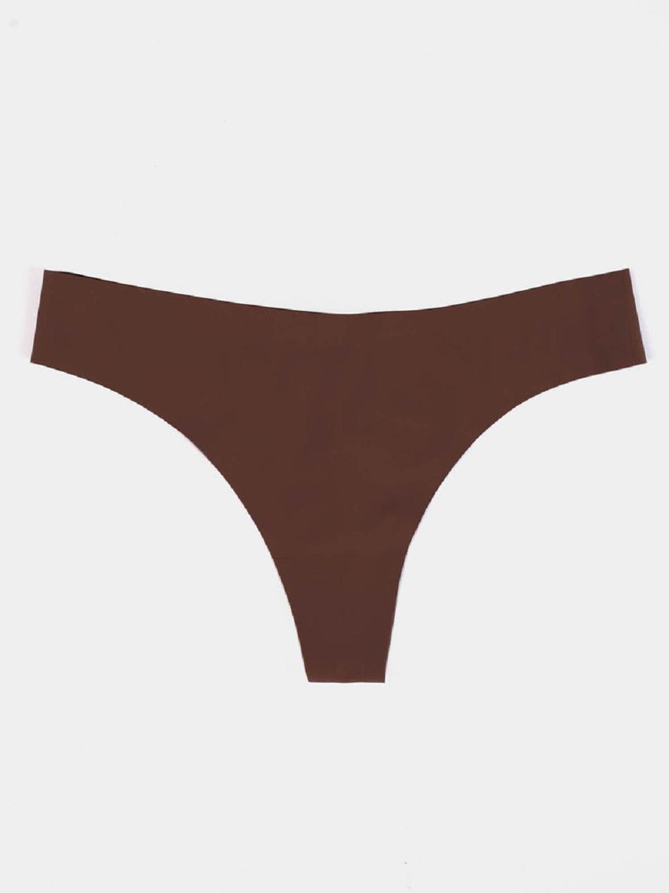 Brown Women's Ryderwear Seamless Underwear Twin Pack Accessories | FG67614