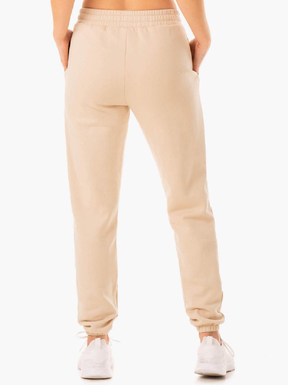 Brown Women's Ryderwear Unisex Track Pants | G2T76037