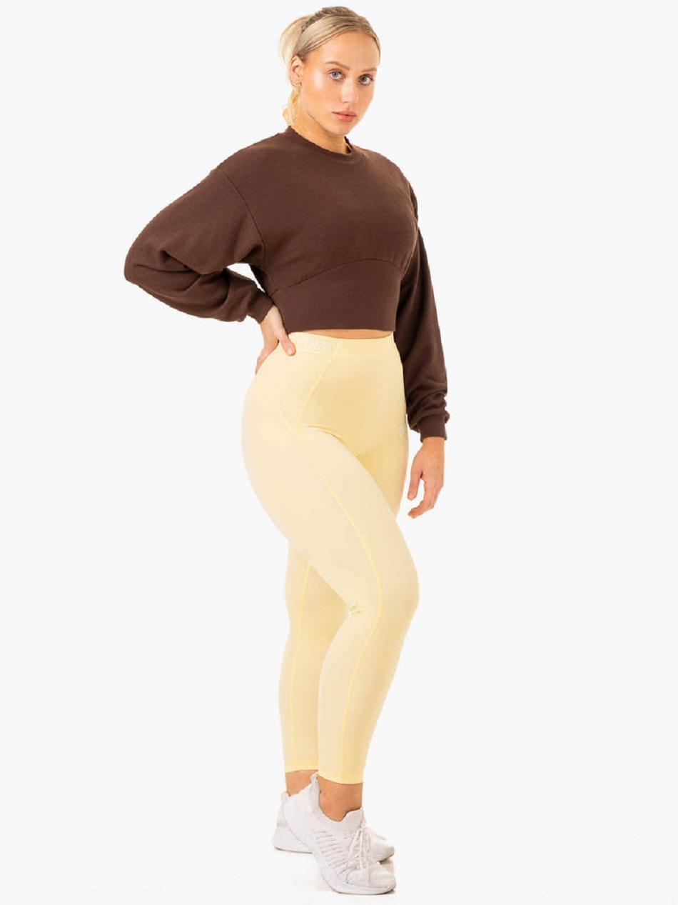 Chocolate Women's Ryderwear Level Up Jumper Jackets | A2X49909