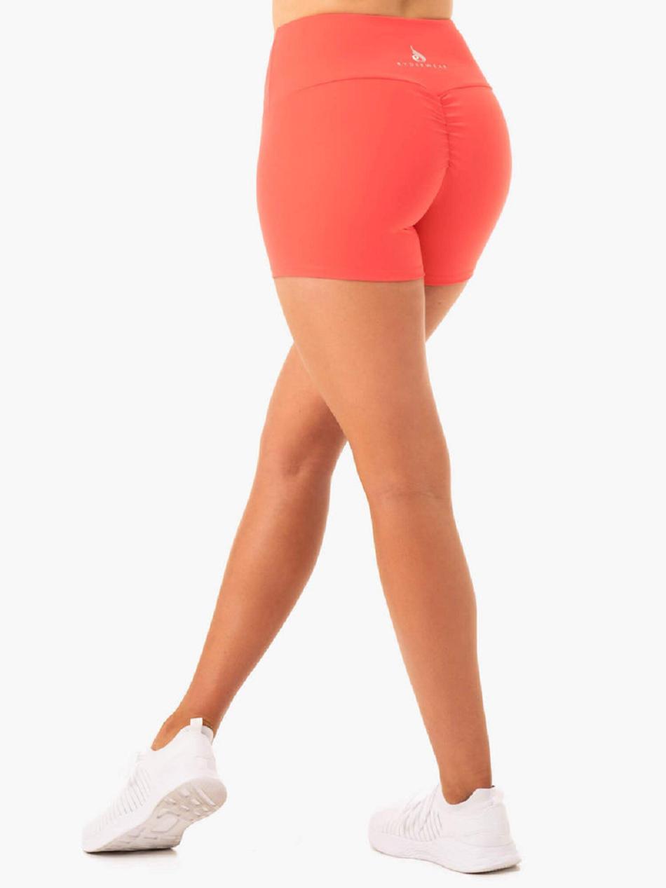 Coral Women\'s Ryderwear Staples Booty Shorts Scrunch Bum | G2T10981