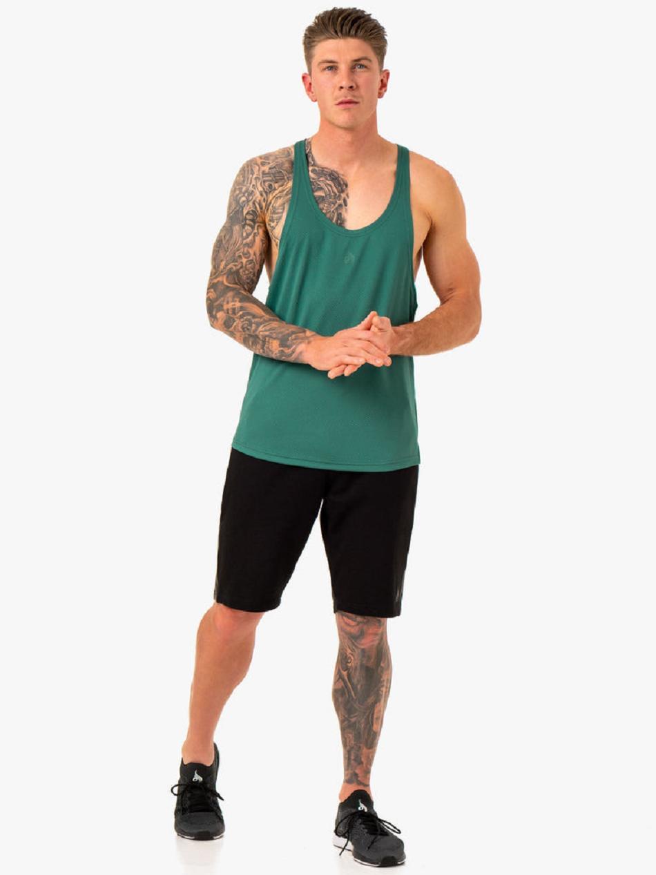 Green Men's Ryderwear Enhance T-Back Stringers | 156DF22380