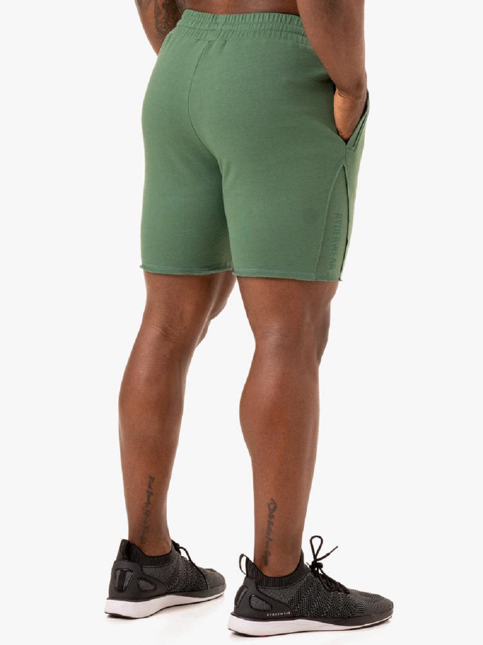 Green Men's Ryderwear Force Track Shorts | 5G9093232