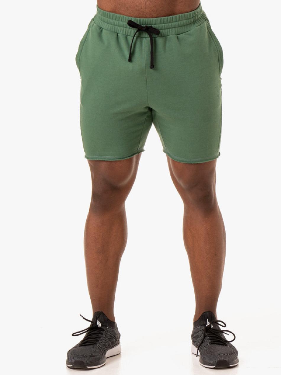 Green Men's Ryderwear Force Track Shorts | 5G9093232