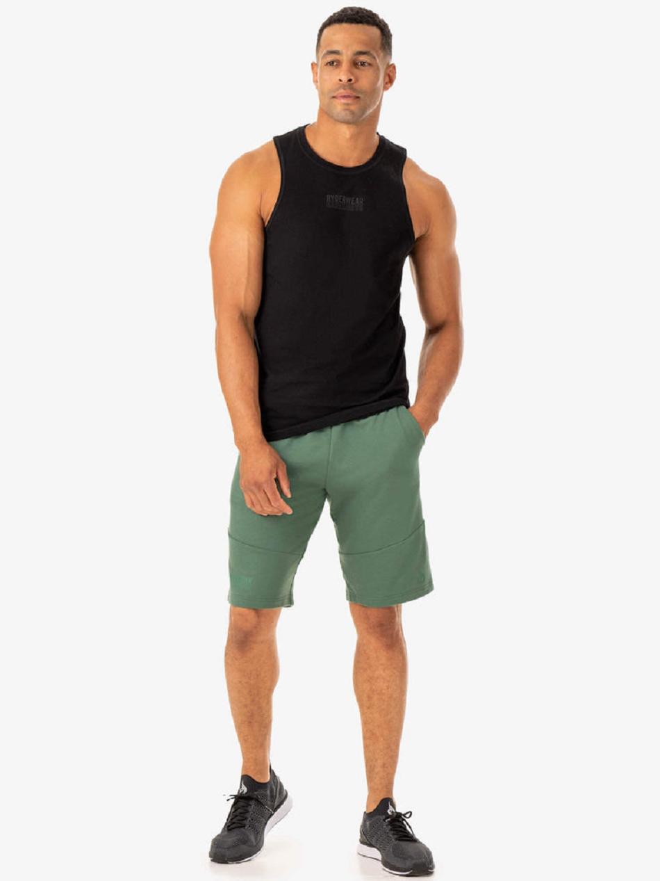 Green Men's Ryderwear Limitless Track Short Active Lounge | 98YF65158