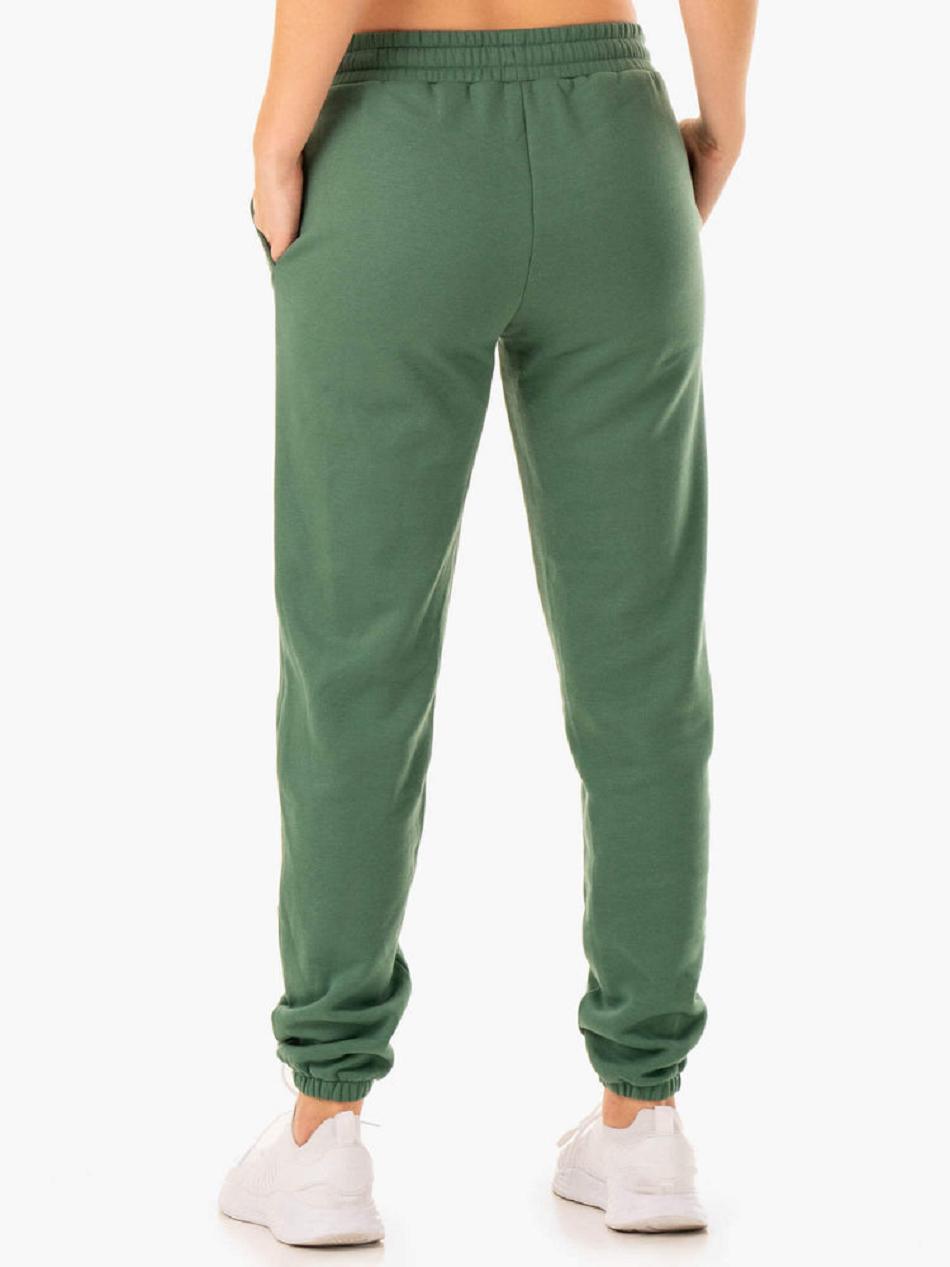 Green Men's Ryderwear Unisex Track Pants Active Lounge | 96ES74985