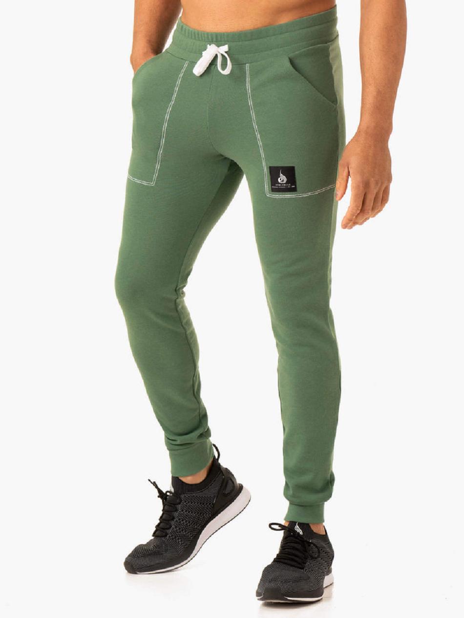 Green Men's Ryderwear Vital Track Pant Active Lounge | 167G34365