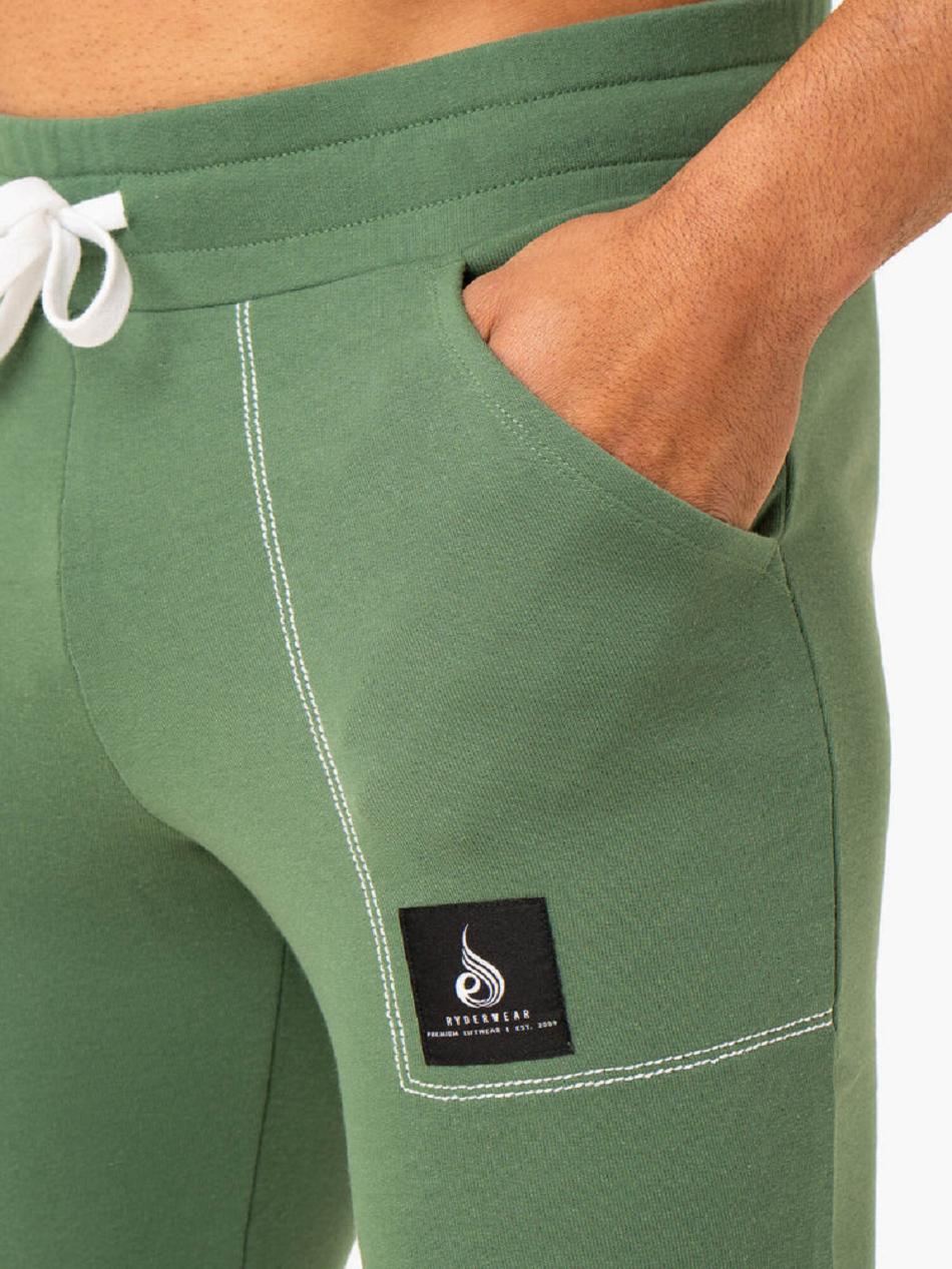 Green Men's Ryderwear Vital Track Pants | FG9337614