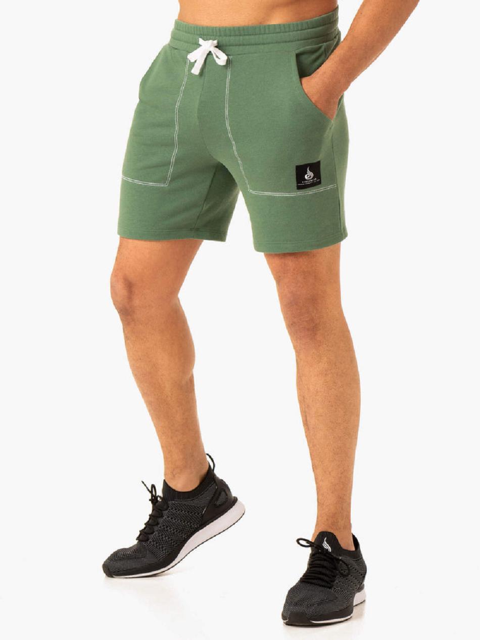 Green Men\'s Ryderwear Vital Track Shorts | NF9188267