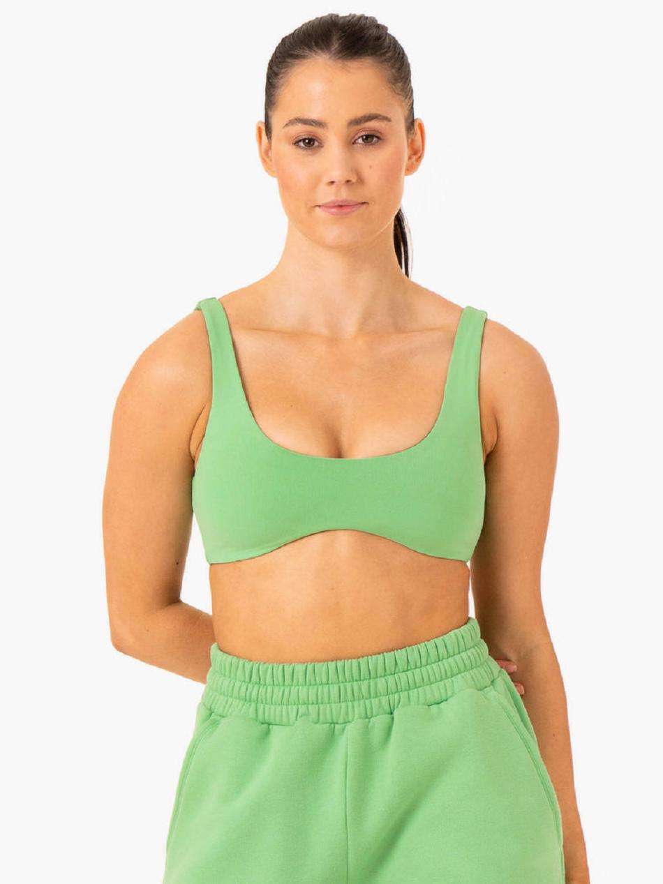 Green Women's Ryderwear Elevate Lounge Bra Active Lounge | 129Y15275