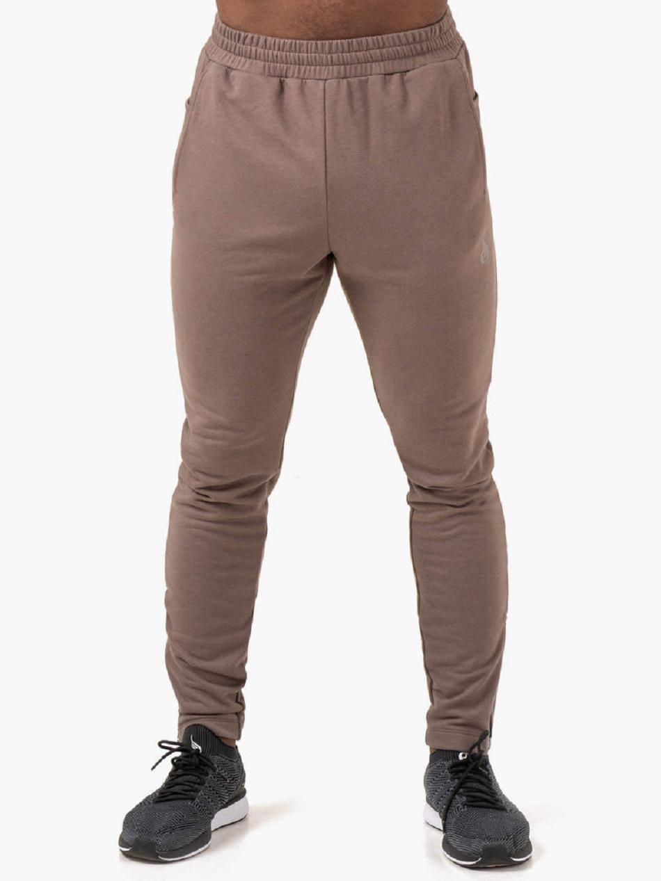 Grey Brown Men's Ryderwear Pursuit Track Pants | 6Y9650643