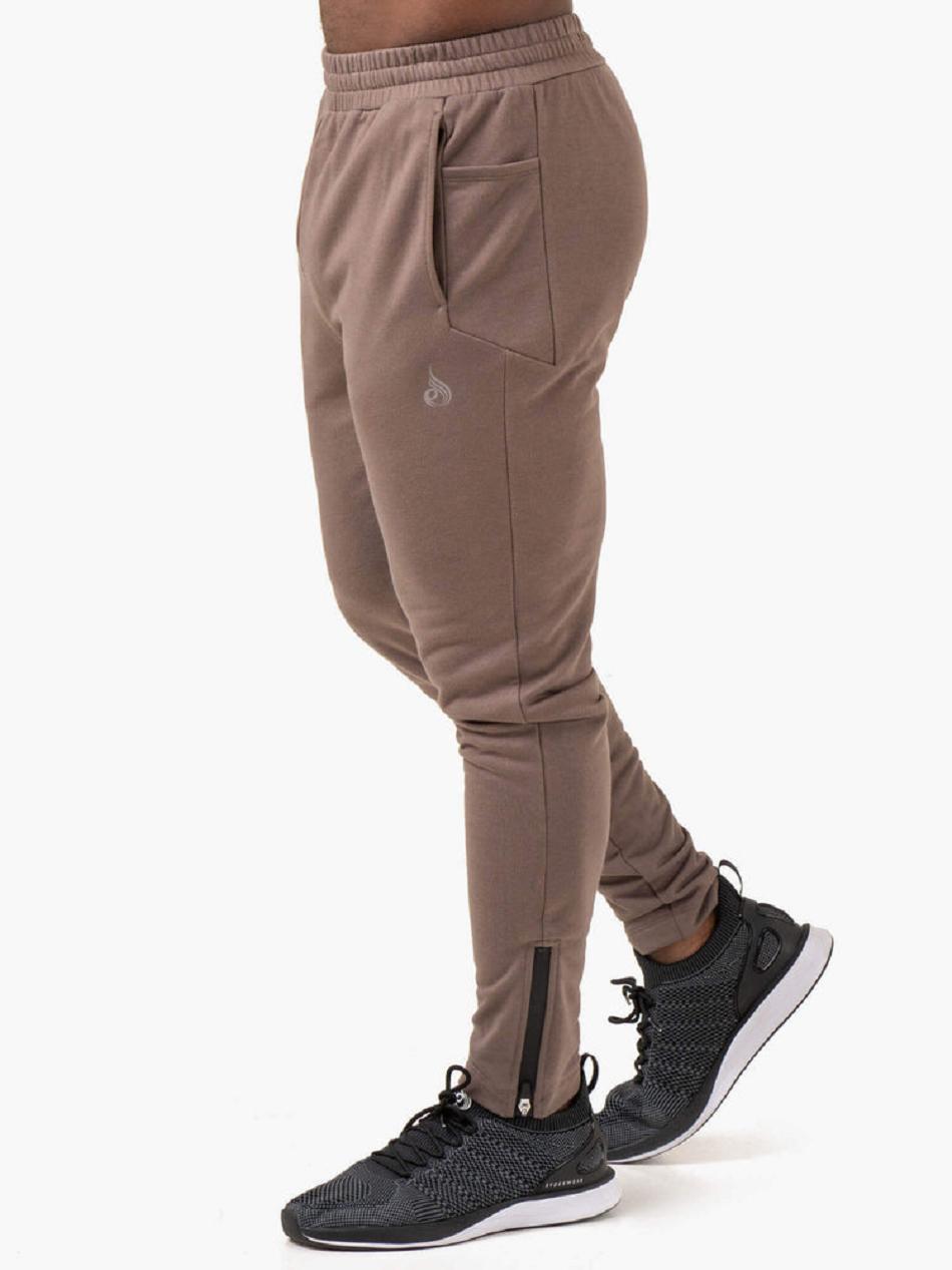 Grey Brown Men\'s Ryderwear Pursuit Track Pants | 6Y9650643