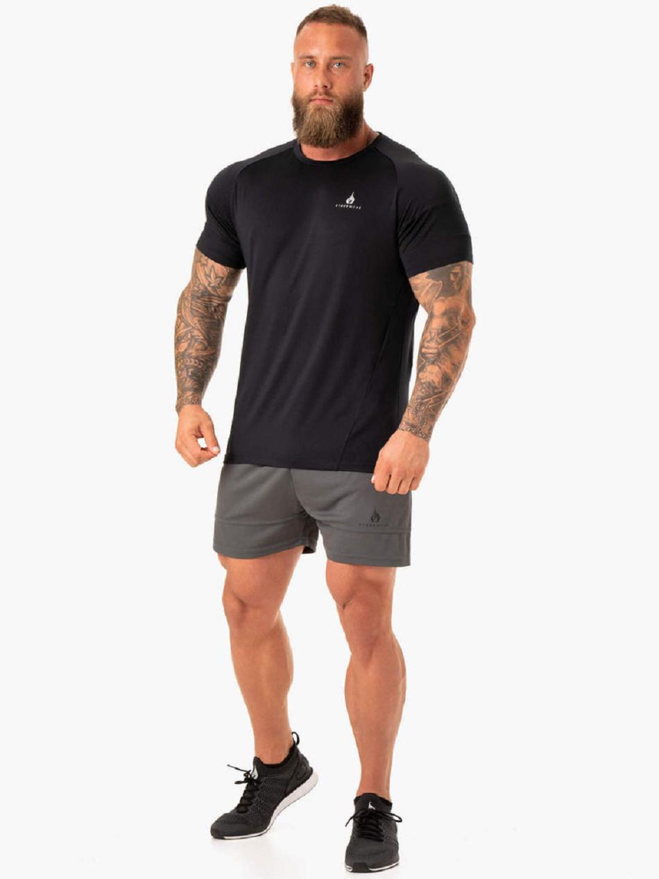 Grey Men's Ryderwear Action Mesh Shorts | RFD47408