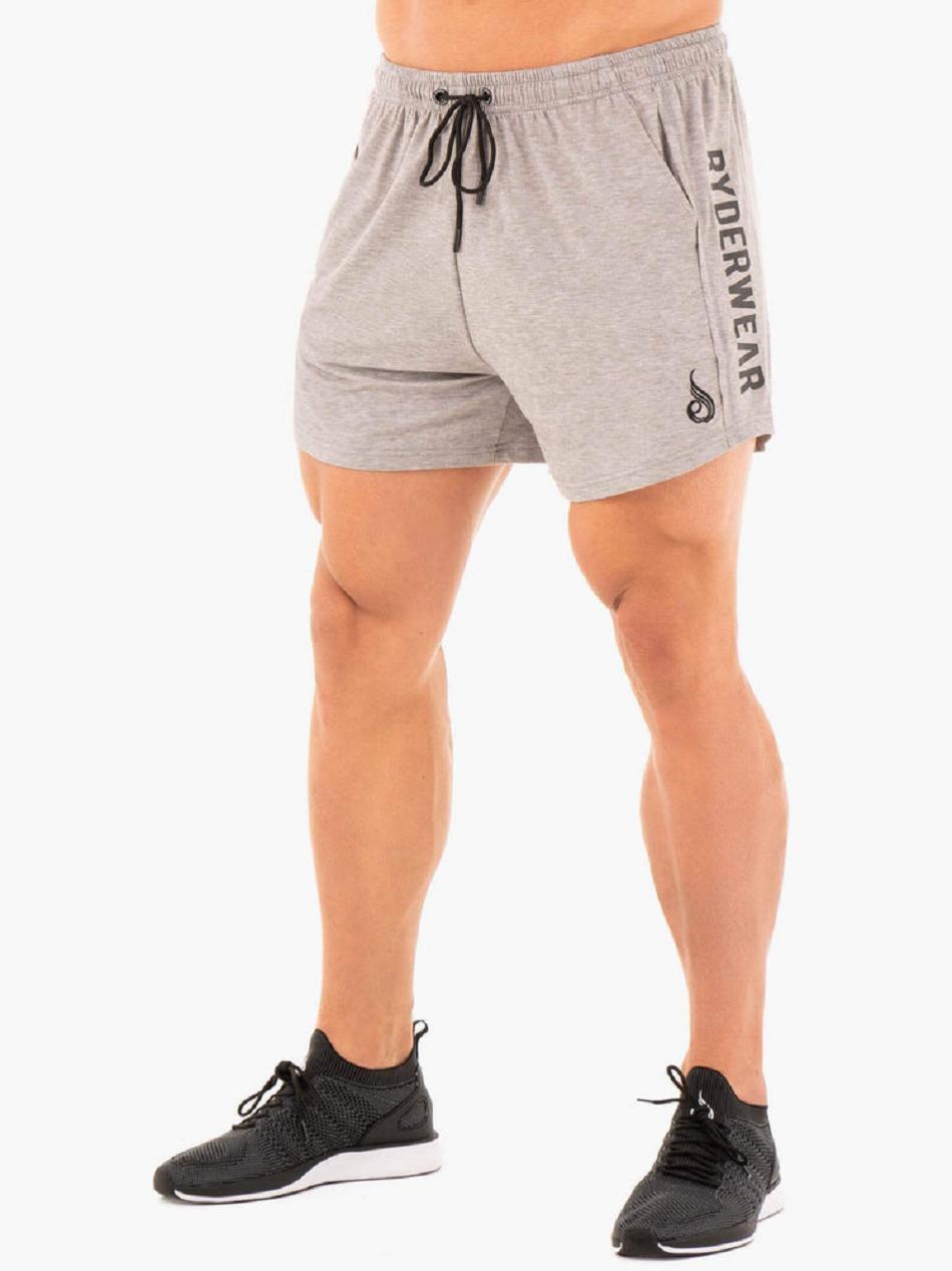 Grey Men's Ryderwear Arnie Shorts | 95KR27270