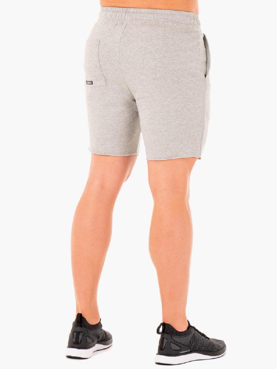 Grey Men's Ryderwear Base Gym Shorts | YGJ29262