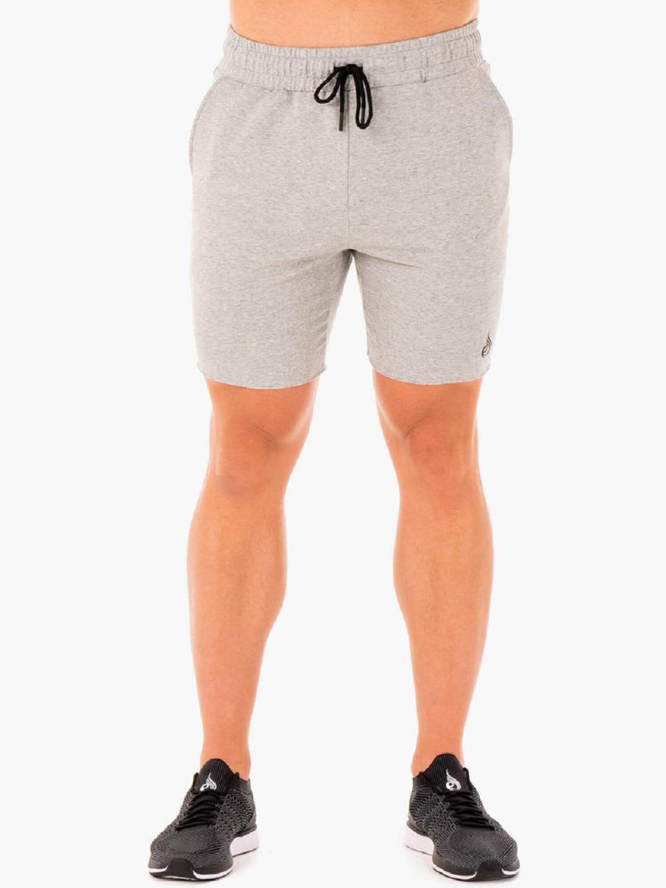 Grey Men\'s Ryderwear Base Gym Shorts | YGJ29262