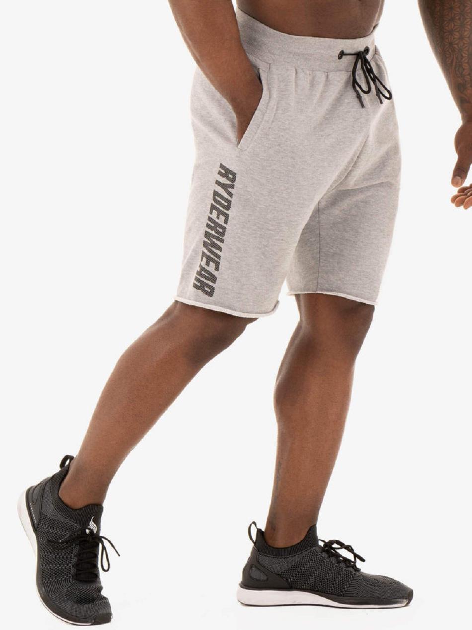 Grey Men's Ryderwear Flex Track Shorts | 142T18529