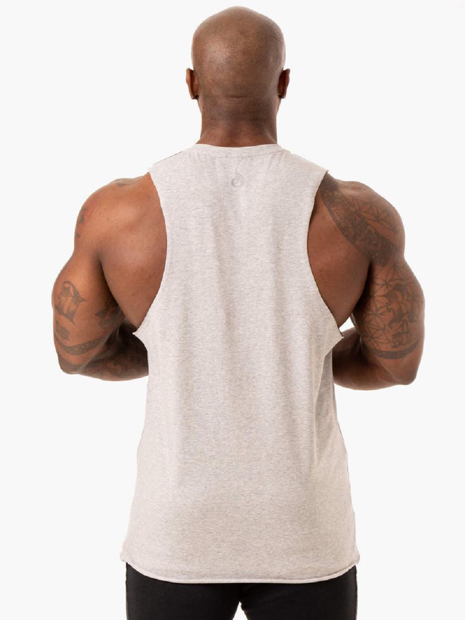 Grey Men's Ryderwear Force Baller Tank Top | NF8564242