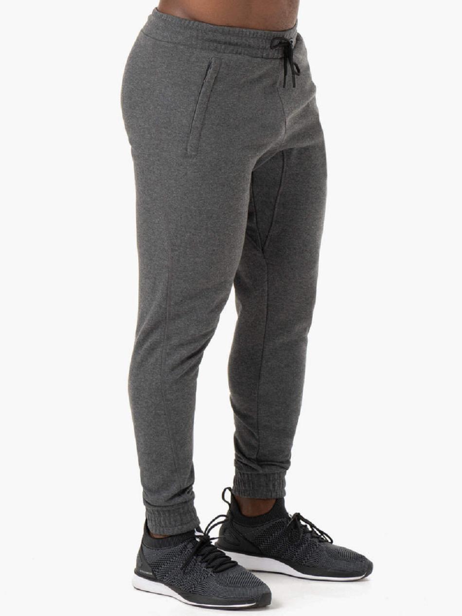 Grey Men's Ryderwear Iron Track Pants | RFD35718