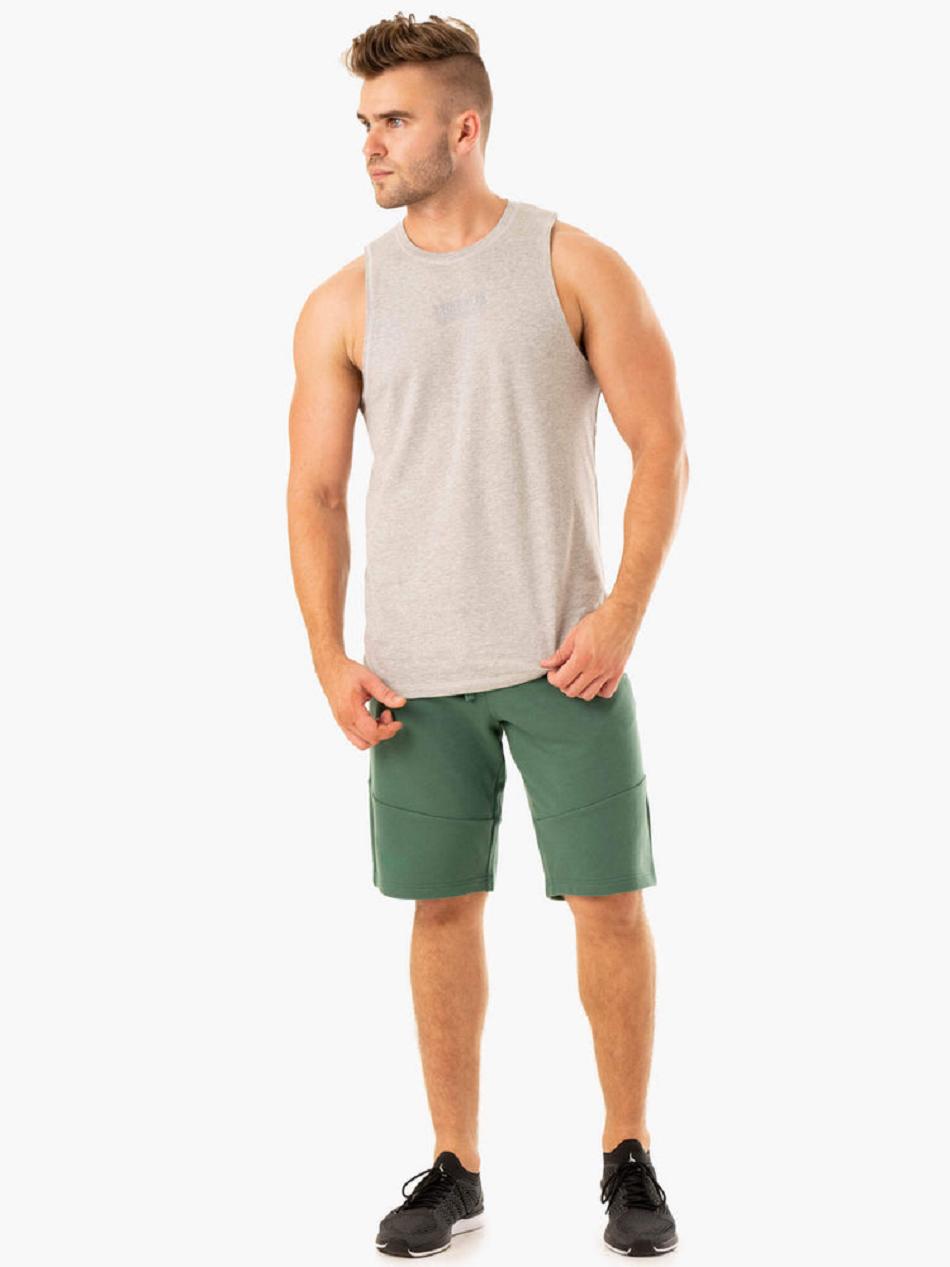 Grey Men's Ryderwear Limitless Baller Tanks | 5G7947679