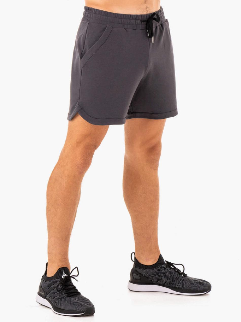 Grey Men's Ryderwear Optimal Gym Shorts | 6D9044520