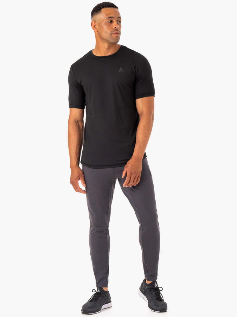 Grey Men's Ryderwear Optimal Gym Track Pants | DF9123288