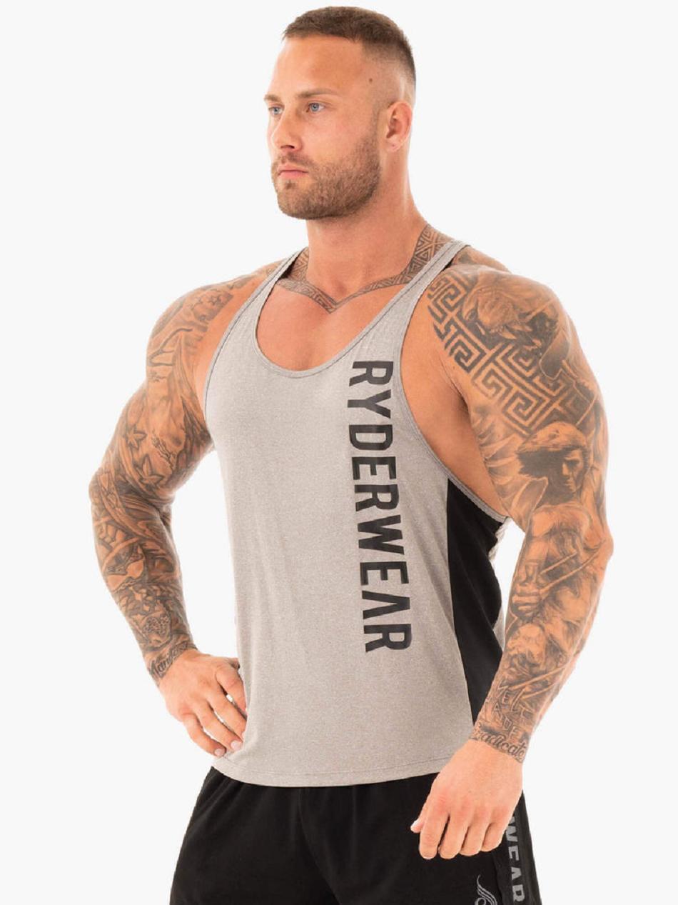 Grey Men's Ryderwear Performance Stringers | YGJ49944