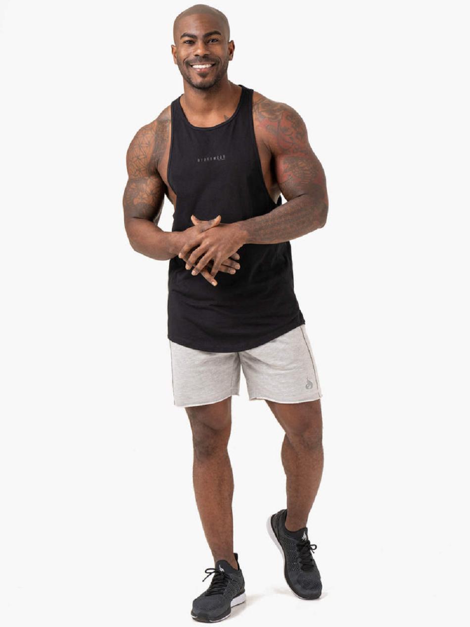 Grey Men's Ryderwear Pursuit Track Shorts Active Lounge | HR9496838