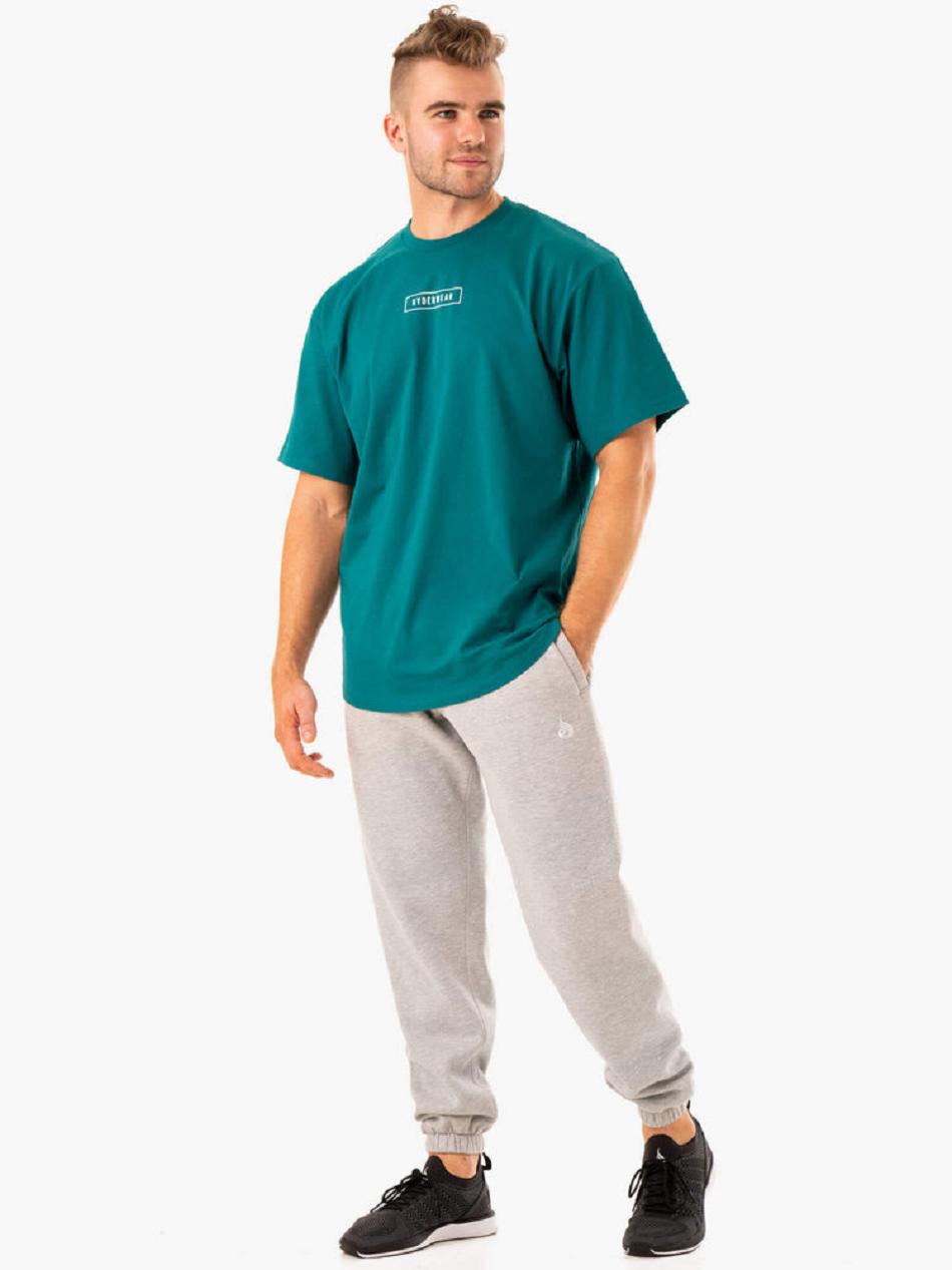 Grey Men's Ryderwear Recharge Relaxed Track Pants | G5B69146