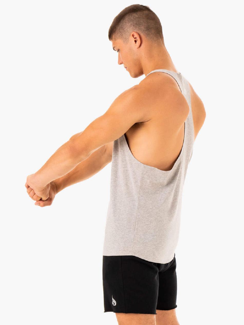 Grey Men's Ryderwear Recharge T-Back Stringers | HY8445371