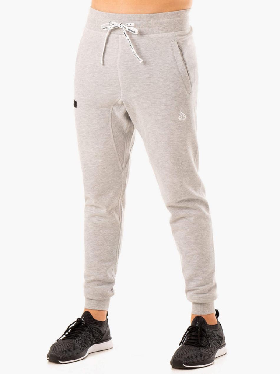 Grey Men's Ryderwear Recharge Tapered Track Pants | XG9560680