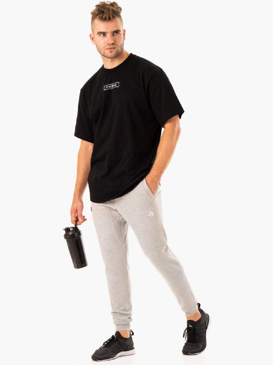 Grey Men's Ryderwear Recharge Tapered Track Pants | XG9560680