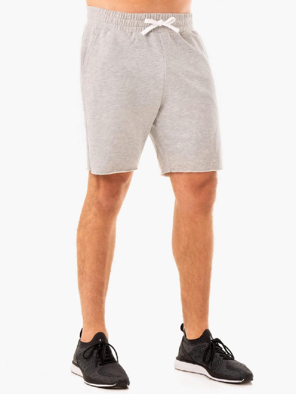 Grey Men's Ryderwear Recharge Track Gym Shorts | 131S23944