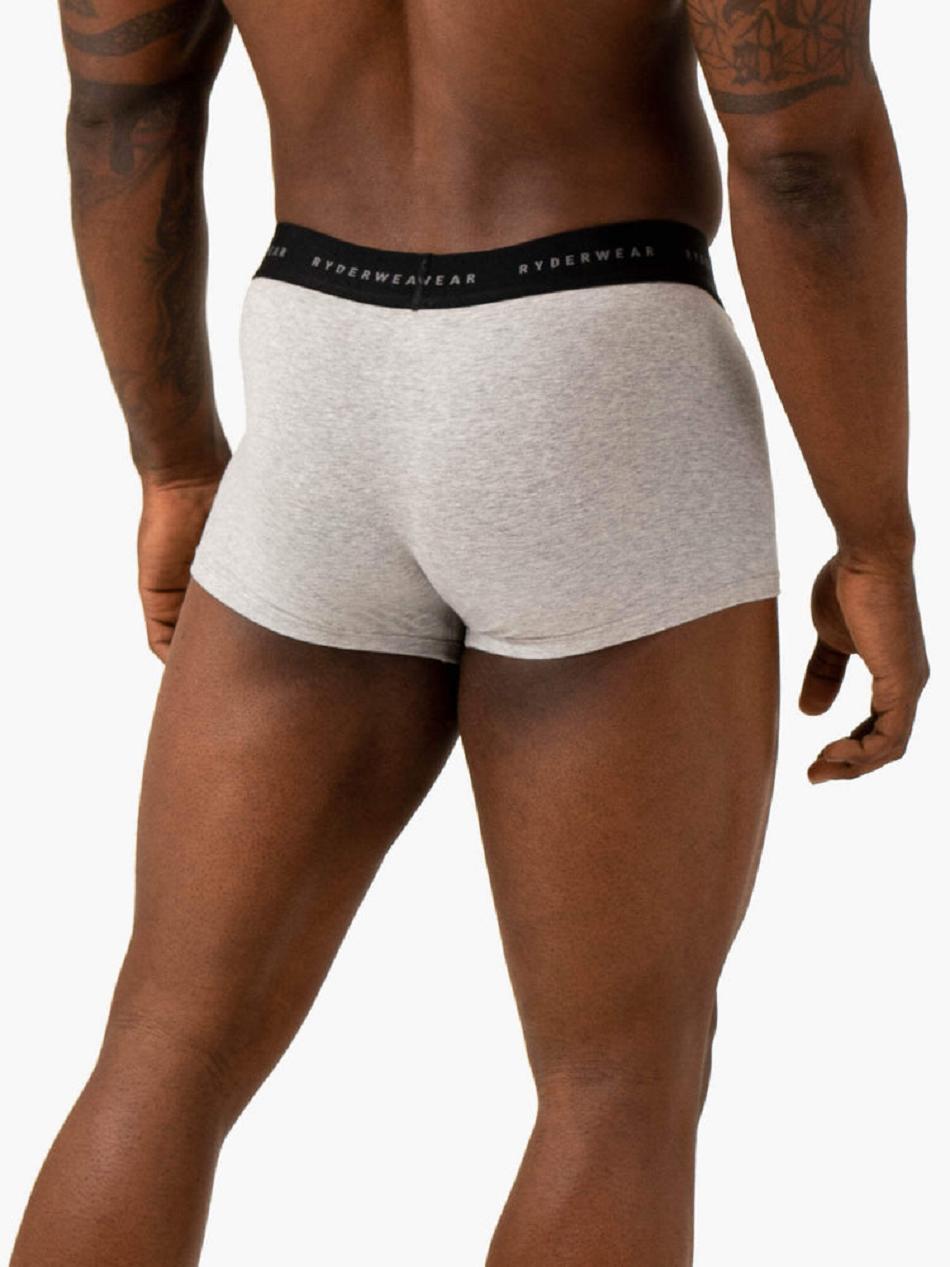 Grey Women's Ryderwear Men's Boxer Briefs Accessories | A2X94300