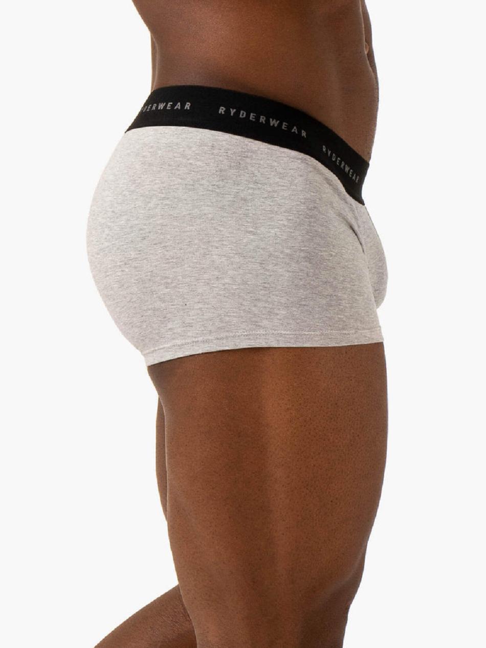 Grey Women's Ryderwear Men's Boxer Briefs Accessories | A2X94300