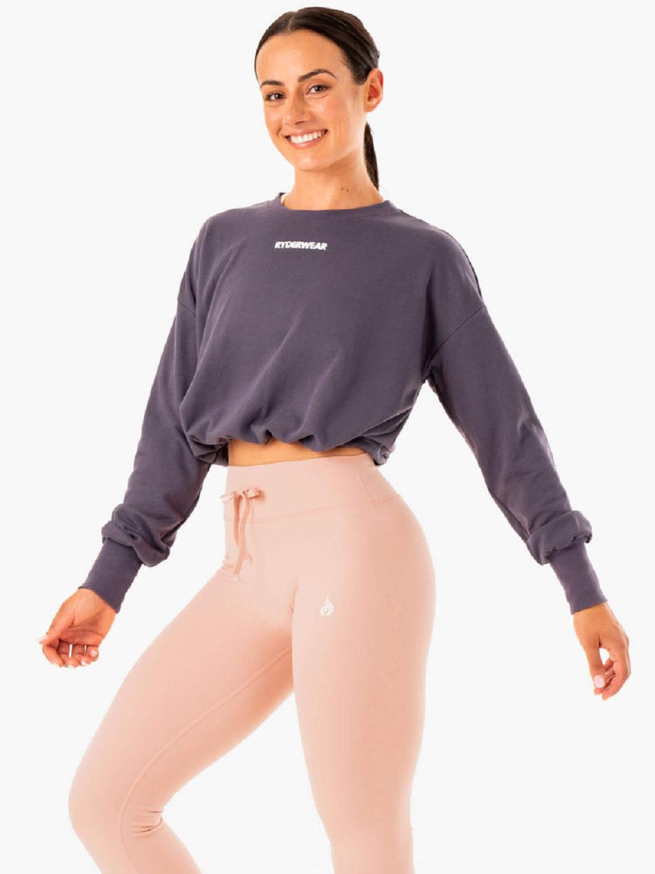 Grey Women's Ryderwear Replay Sweaters | HR7072164