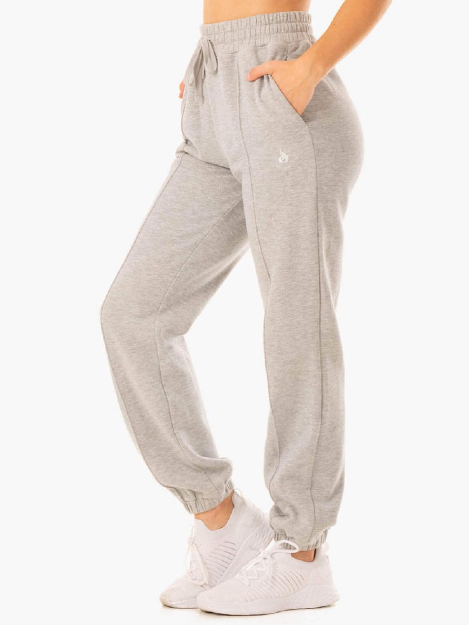 Grey Women's Ryderwear Revival High Waisted Track Pant Trackset | BG7483618