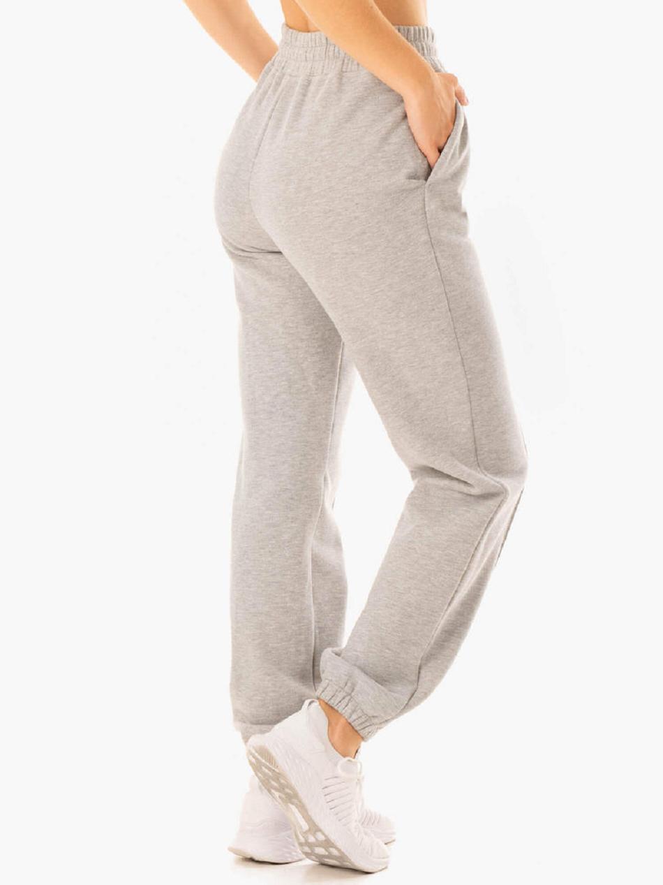 Grey Women's Ryderwear Revival High Waisted Track Pant Trackset | BG7483618