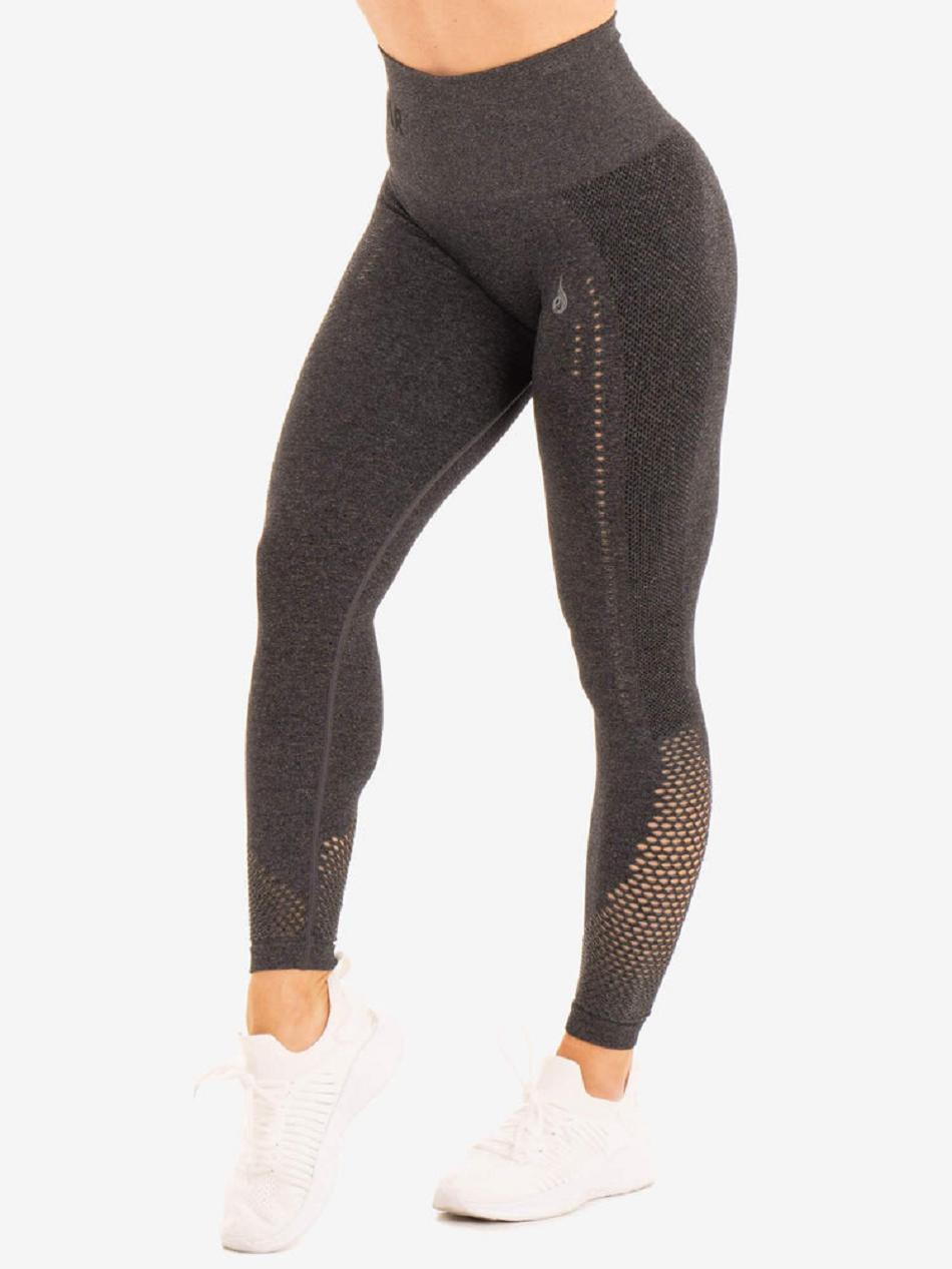 Grey Women's Ryderwear Seamless Staples Leggings | 65Y4470049