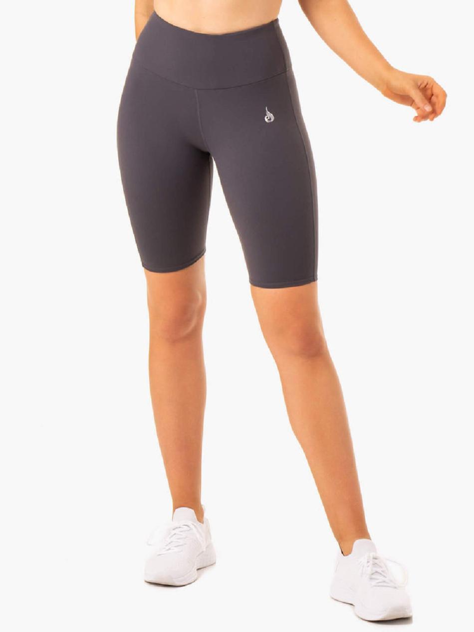 Grey Women\'s Ryderwear Staples Bike Shorts Scrunch Bum | HY4445020