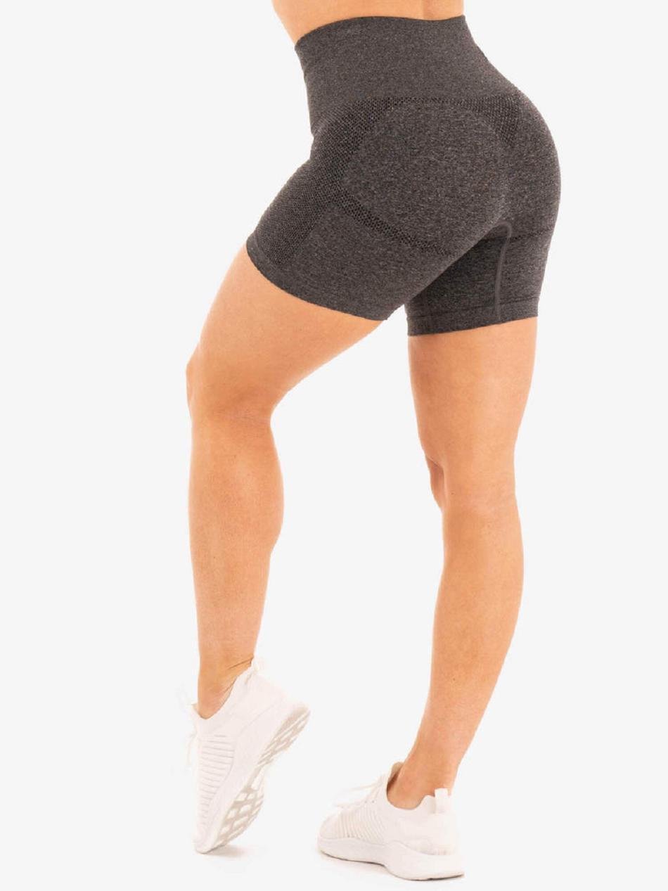 Grey Women's Ryderwear Staples Shorts Seamless | FG93461